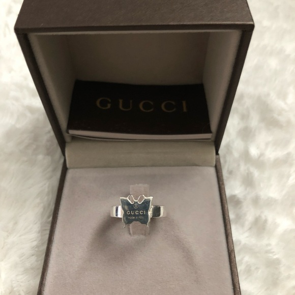 Gucci butterfly ring